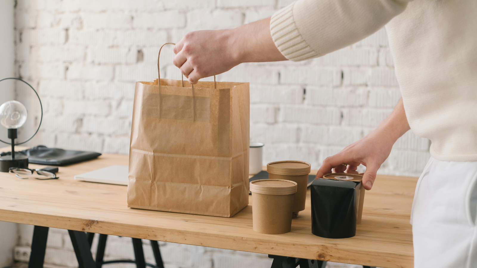 Bedruckte Papiertüten für den Lebensmittelladen oder was kann man anstelle von Plastiktüten verwenden?