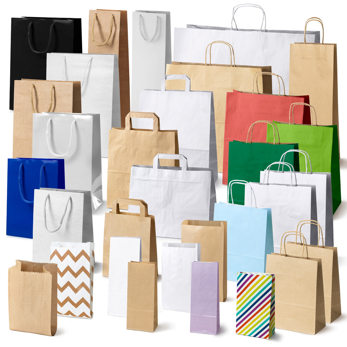 Musterset PAPIERTÜTEN AllBags