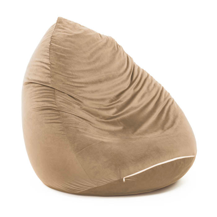 Sako XXL-Sitzkissen - verschiedene Farben Samt Beige