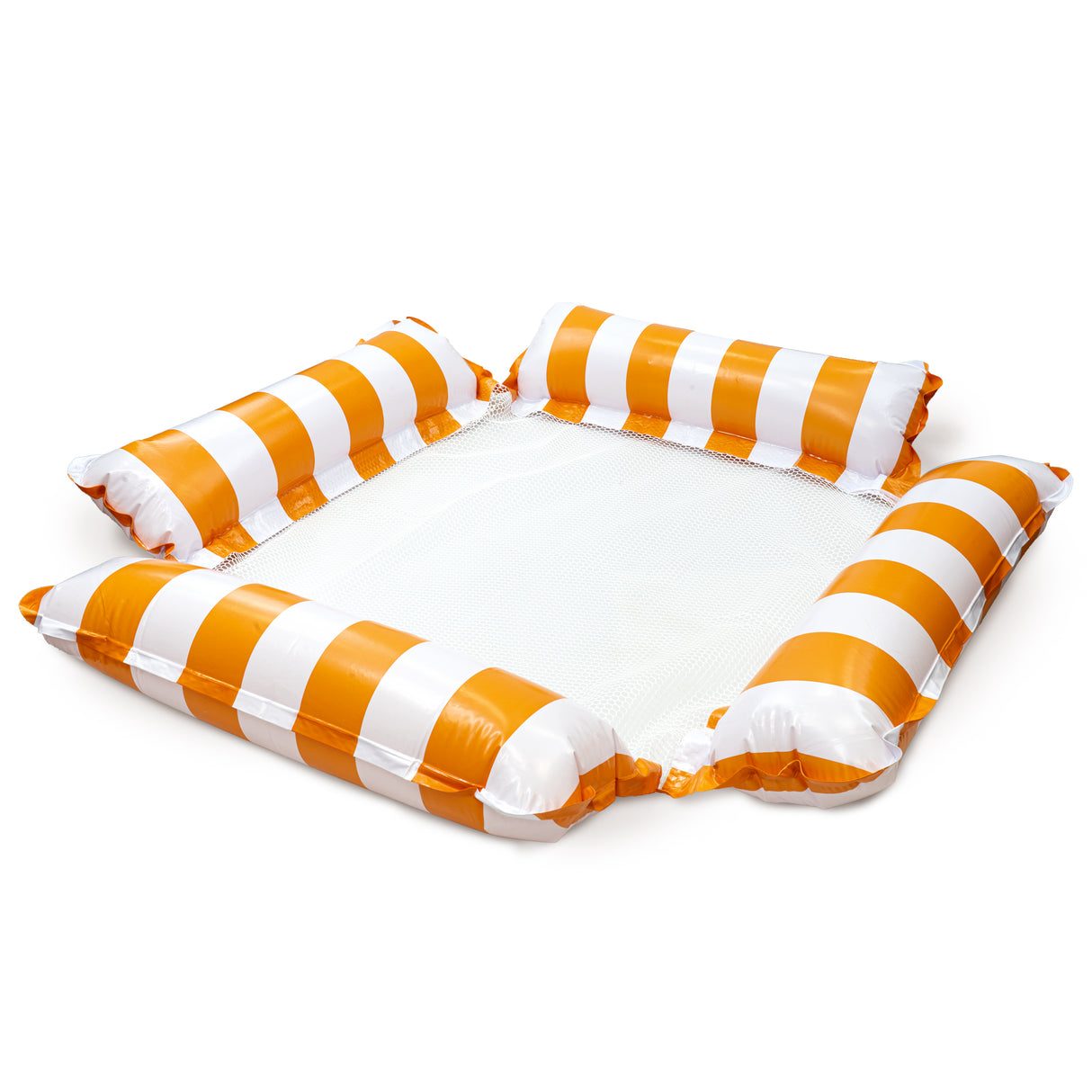 Wasser Hängematte Schwimmen Matratze orange