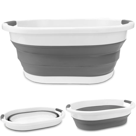 Faltbarer Wäschekorb aus Silikon