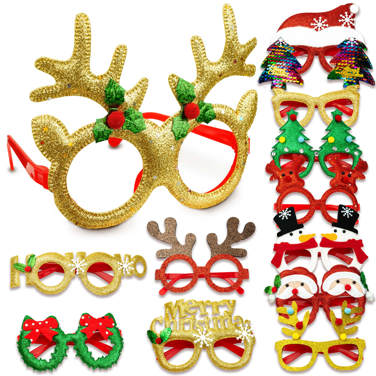 Weihnachtsgläser-Set 12-tlg.