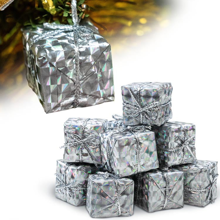 Silbernes Mini-Geschenkset mit 12 Stück