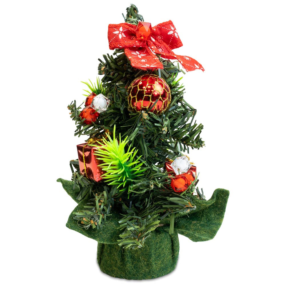 Deko-Weihnachtsbaum Rot 20cm