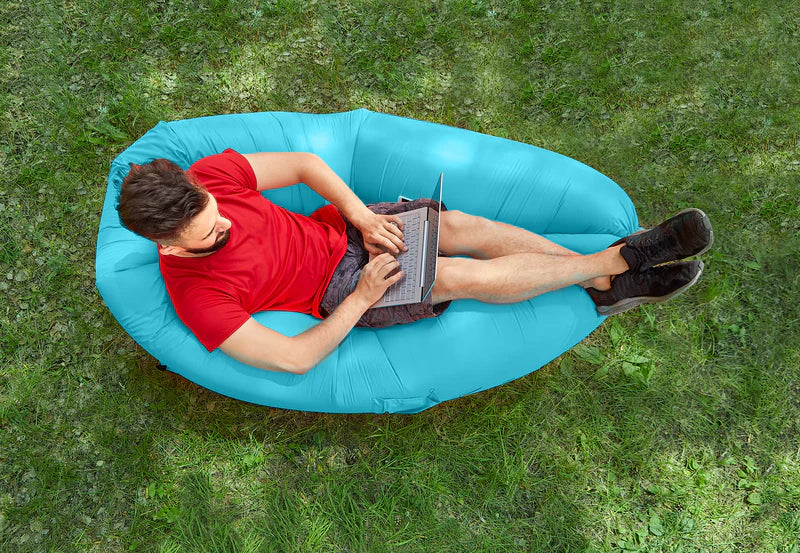 Aufblasbares Sofa „Lazy Bag“ für den Strand