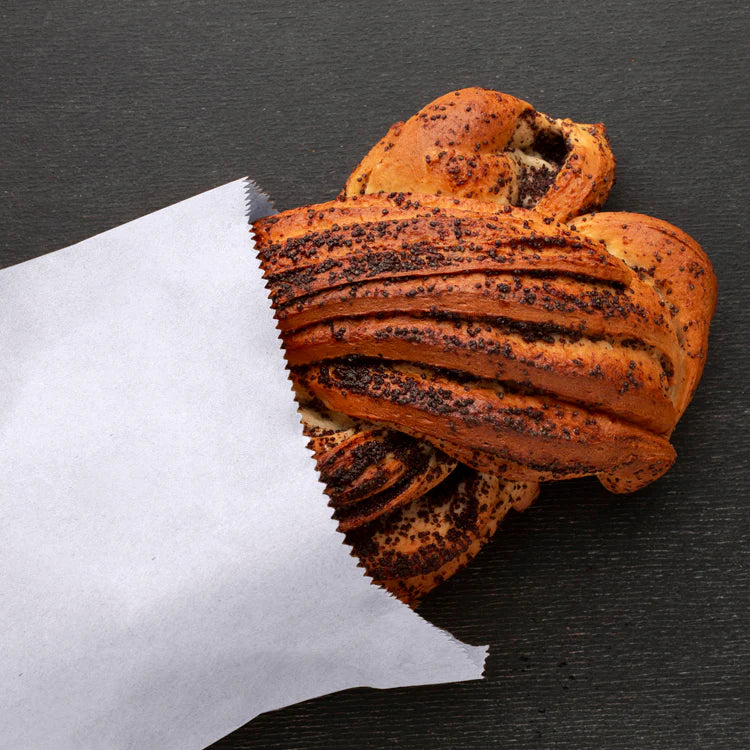 Papiertüten ohne Griff 18x34cm Weiß 1000 Stück