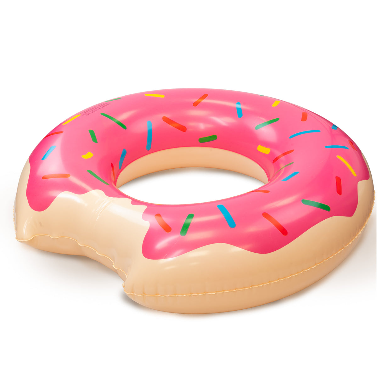 Rosa Donut-förmiger Schwimmring