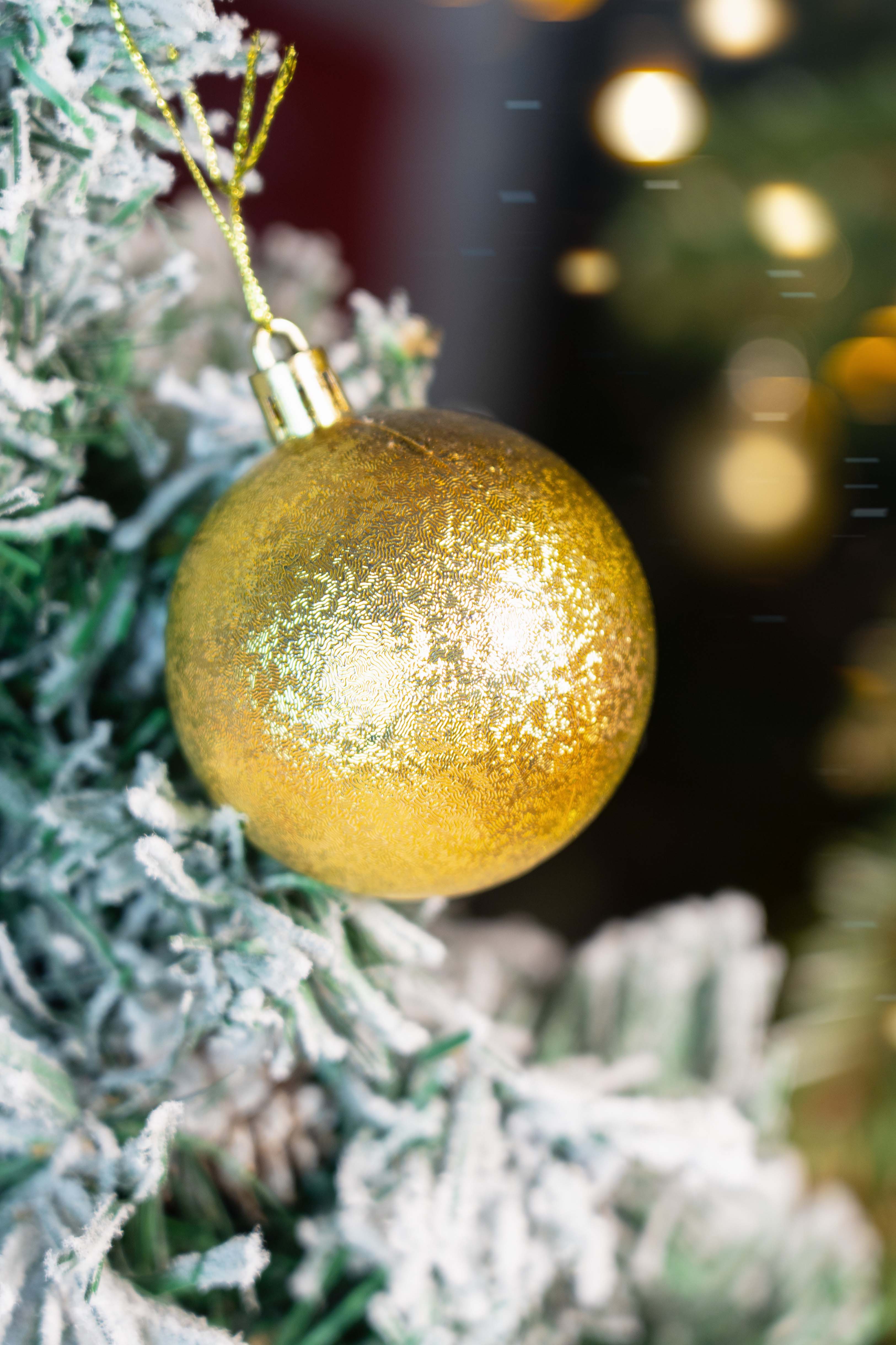 Weihnachtskugeln SET XXL 100 Stück GOLD
