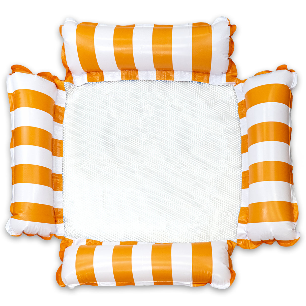 Wasser Hängematte Schwimmen Matratze orange