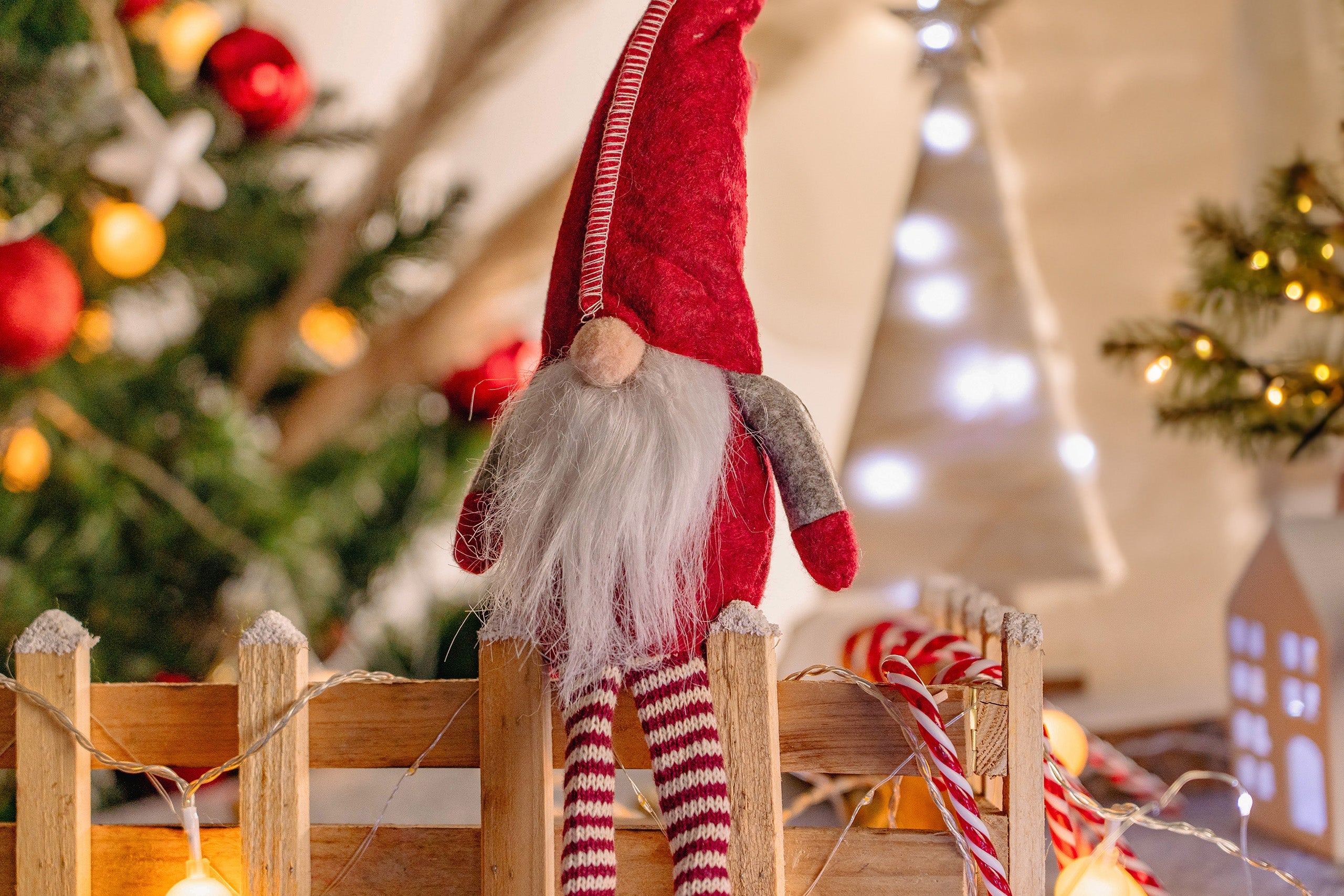 Weihnachtswichtel stehend 49cm