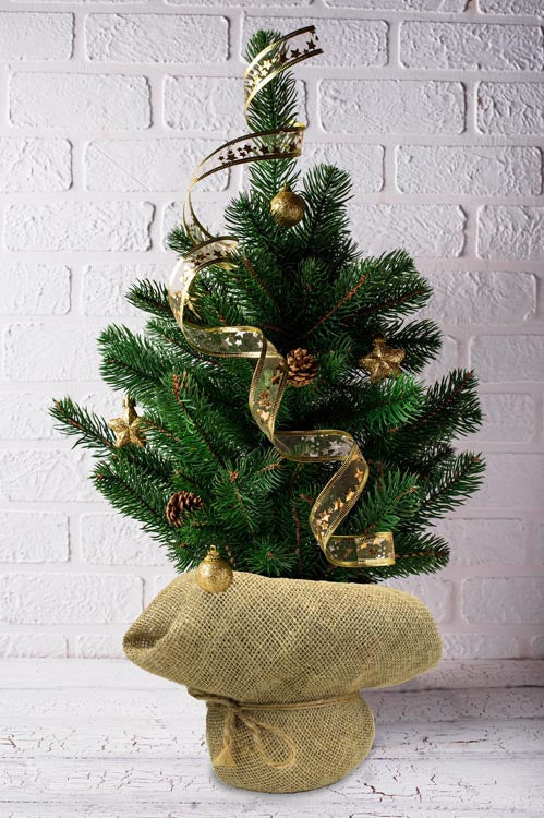 Jutesack für Weihnachtsbaumhülle 50x80cm