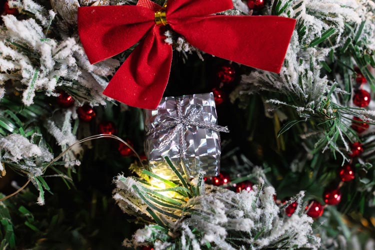 Silbernes Mini-Geschenkset mit 12 Stück