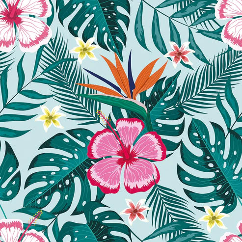 Bean Bag Sitzsack, 80 x 80 x 120 cm, Sitzkissen, mit Tragegriff Boden - TÜRKISROSA BLÜTEN