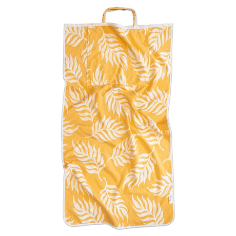 2in1 Handtuch-Tasche Orange 87x150 cm