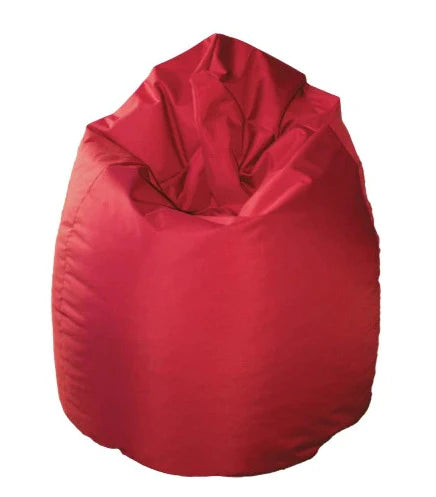 Bean Bag Sitzsack, 80 x 80 x 120 cm, Sitzkissen, mit Tragegriff Boden - ROT
