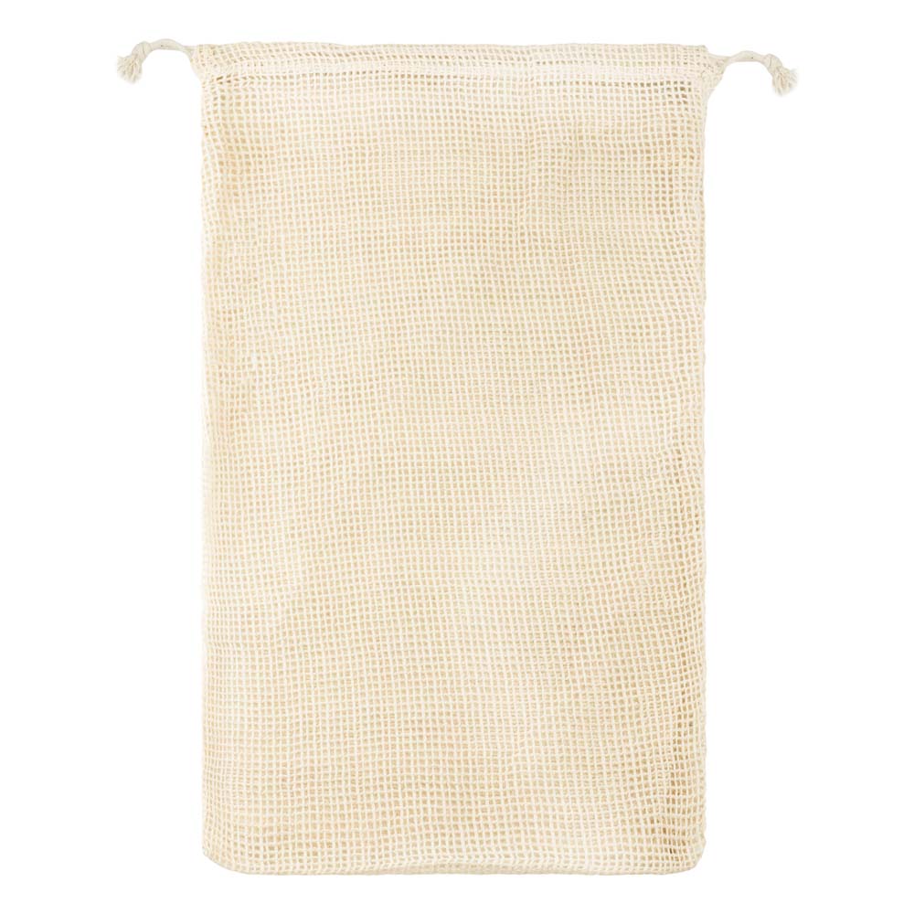 Baumwollnetzbeutel Ecru 300x450 mm (Import)