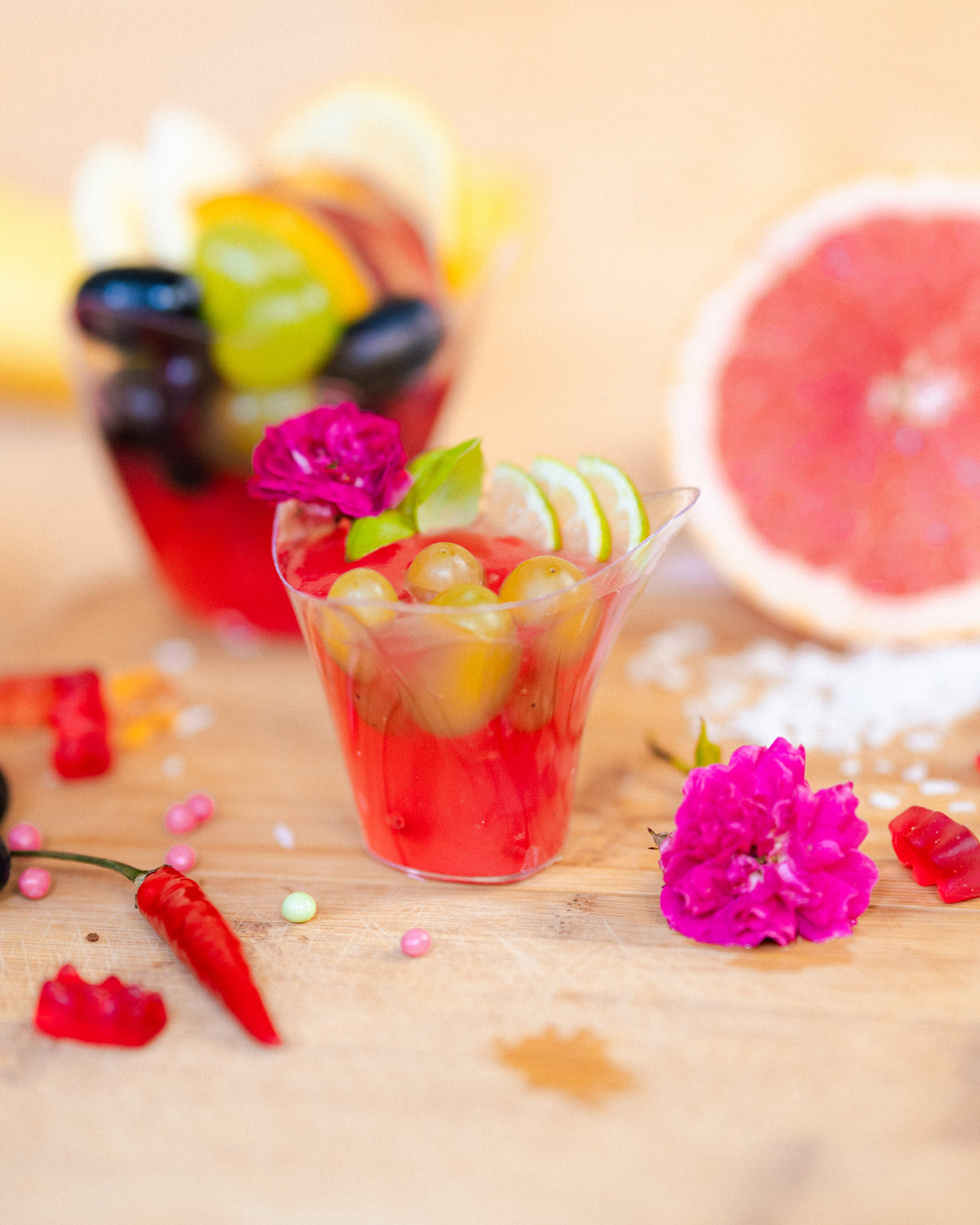 25 Stück Desserttassen 100ml Wiederverwendbare Dessertgläser Plastik + E-BOOK