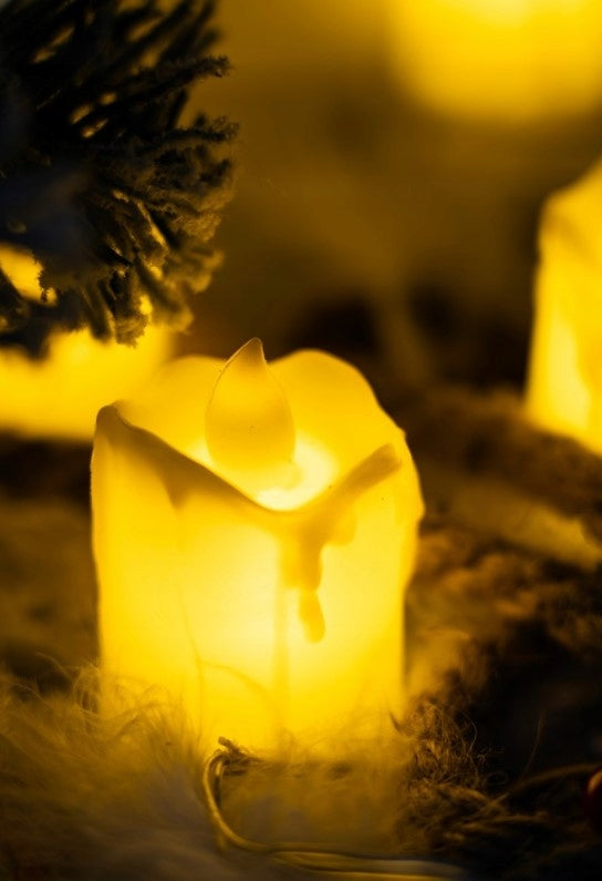 Batteriebetriebene LED-Kerze 6cm