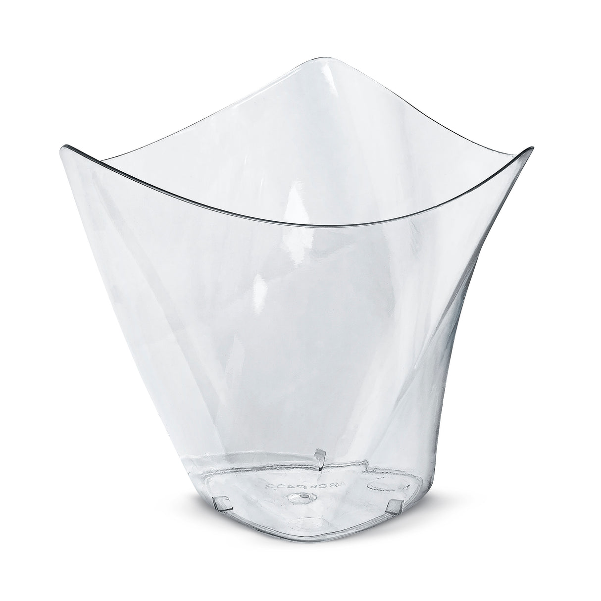 25 Stück Desserttassen 185ml Wiederverwendbare Dessertgläser Plastik