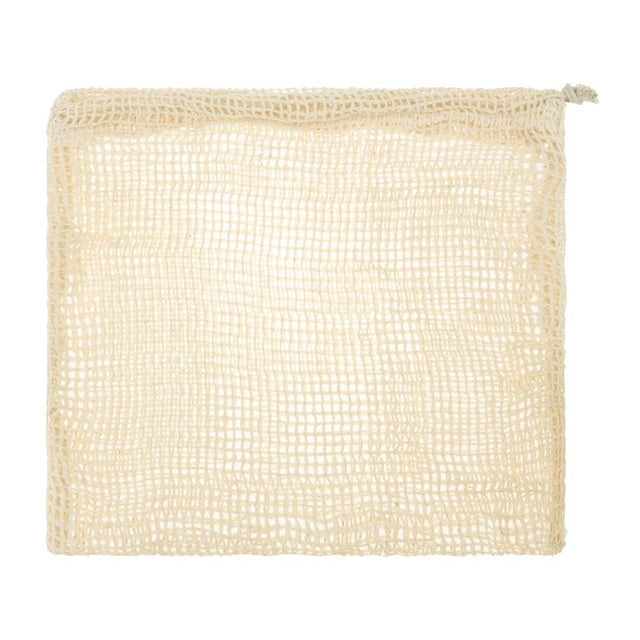 Baumwollnetzbeutel Ecru 250x300 mm IMPORT