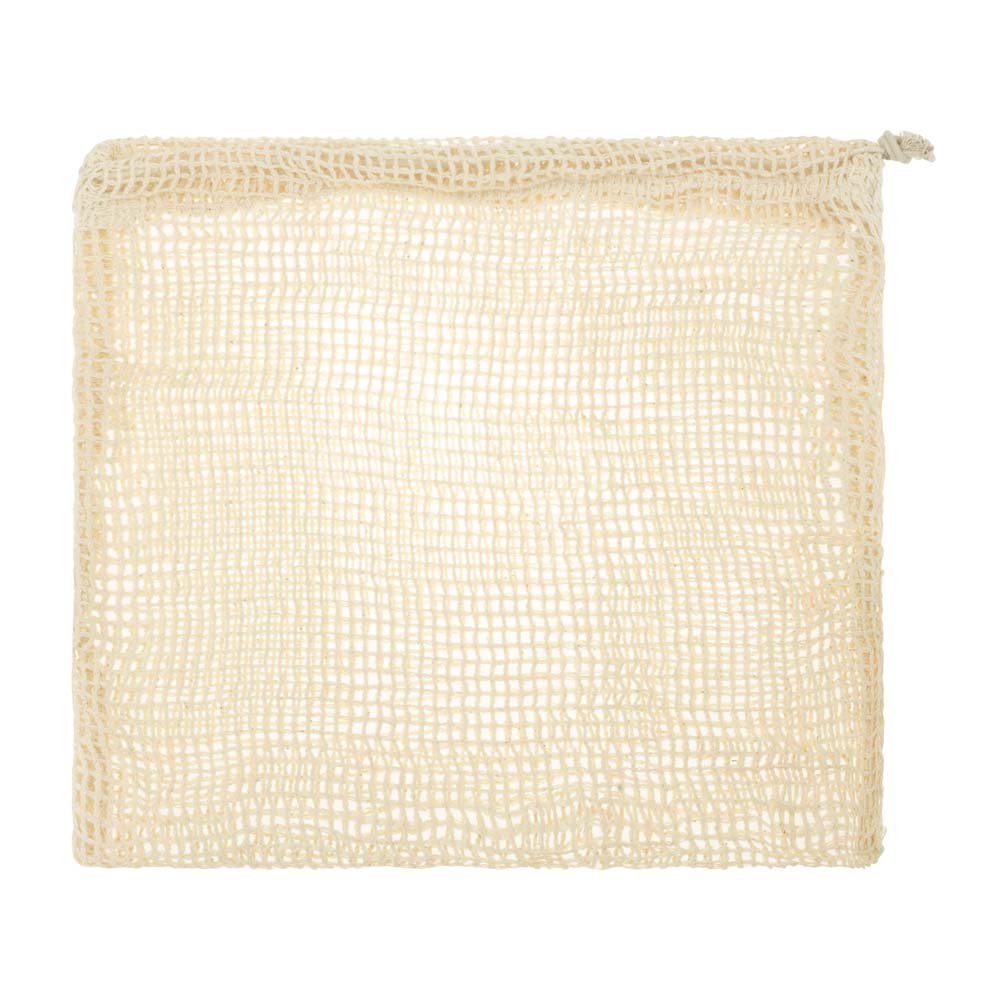 Baumwollnetzbeutel Ecru 20x25 cm IMPORT