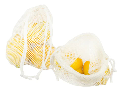 Baumwollnetzbeutel Ecru 150x200 mm IMPORT