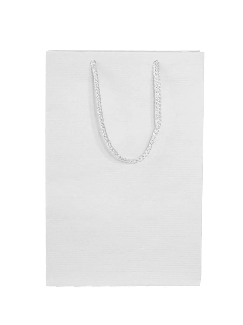 Papiertüte ECO Prestige 170x70x250mm Weiß