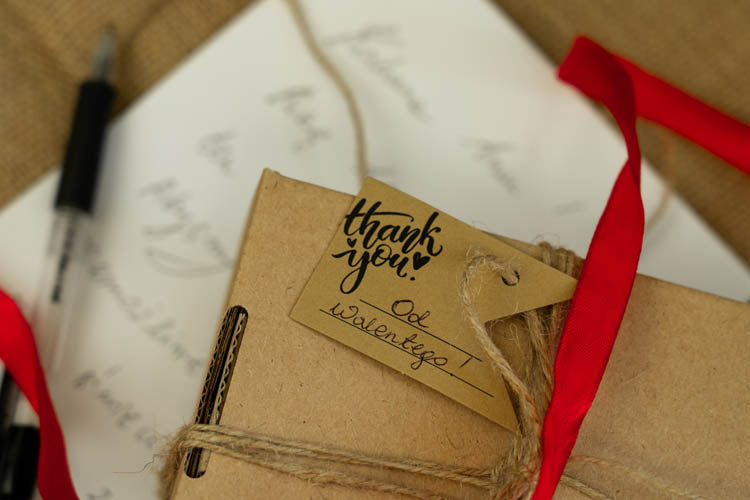 Tischkarten und Geschenkanhänger DANKE 10 St.