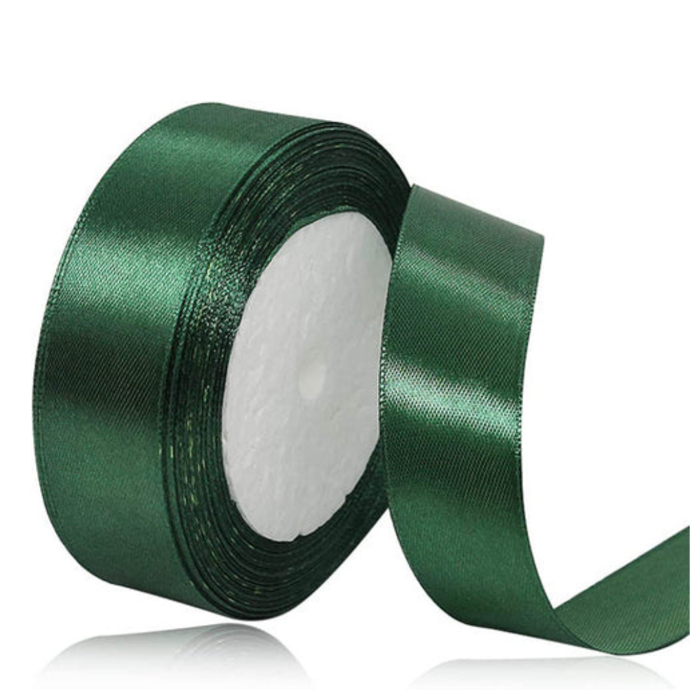 Satinband grün 25mm