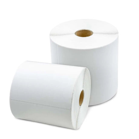 Thermoetiketten Weiß 10x15 cm – 500 Stück – kompatibel mit ZEBRA