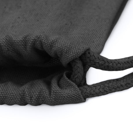 Baumwoll-Rucksack Schwarz 340x400mm