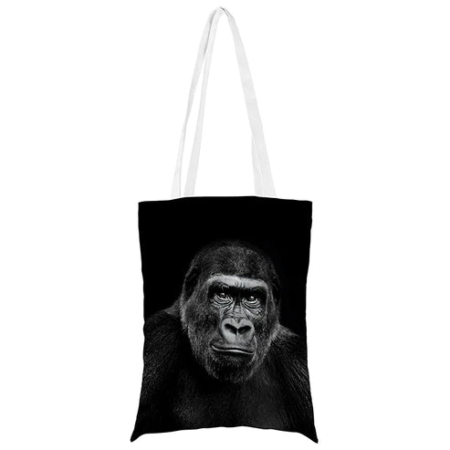 Baumwolltasche Gorilla 35x45cm