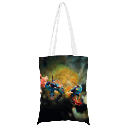 Baumwolltasche ZWEI FISCHE 35x45