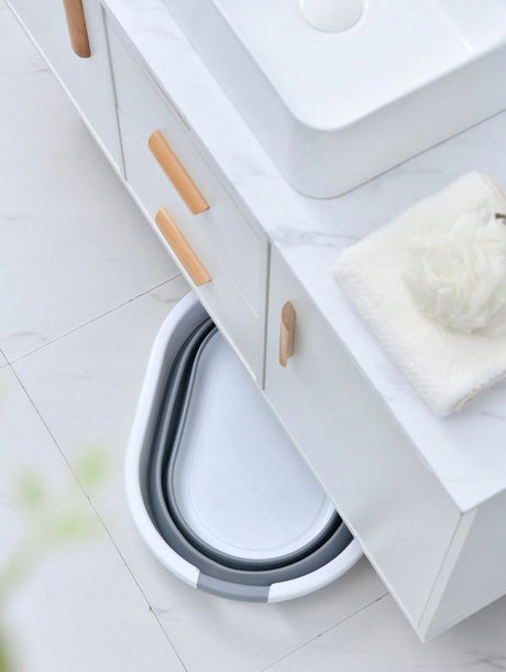 Faltbarer Wäschekorb aus Silikon