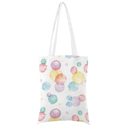 Baumwolltasche bunte blasen 35x45cm