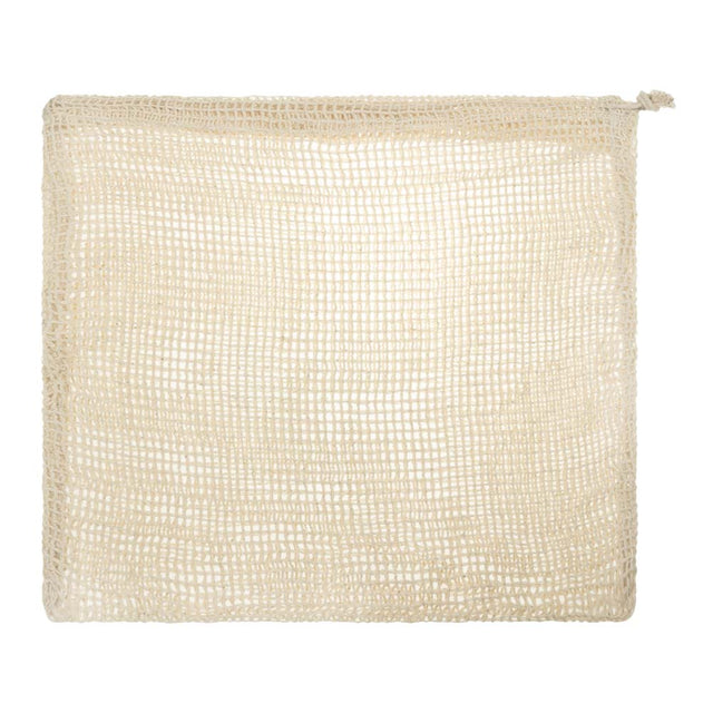 Baumwollnetzbeutel Ecru 300x380 mm IMPORT