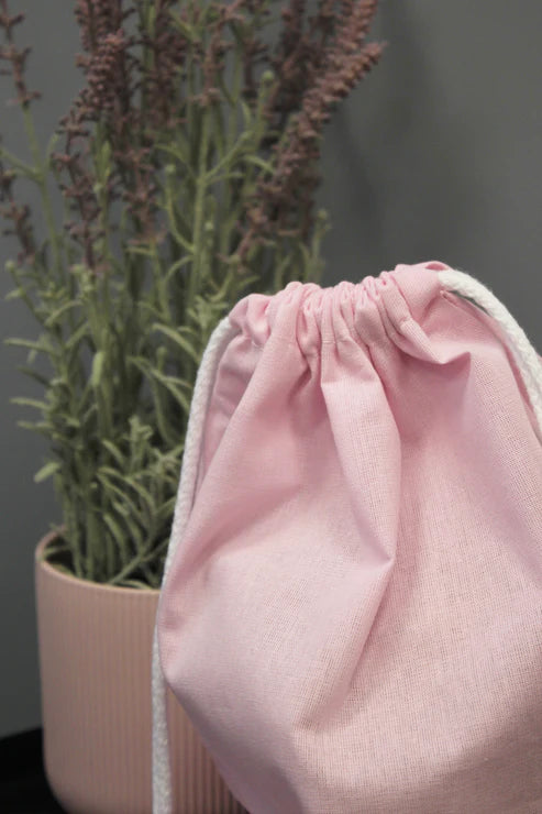 Baumwollsack rosa 30x40 cm