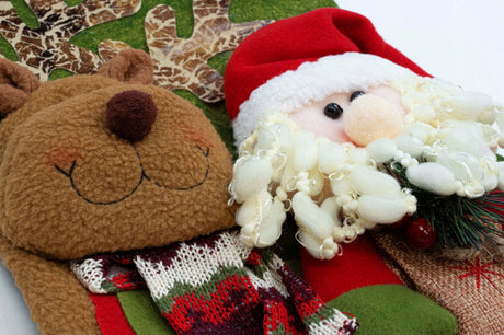 Weihnachtssocken zum Verschenken, 2er-Set.