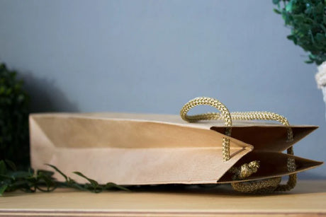 Papiertüte ECO Prestige 110x90x400mm Braun