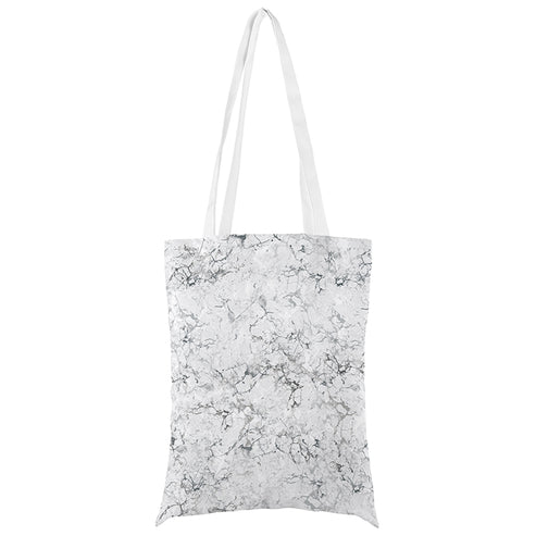 Baumwolltasche Marmor 35x45