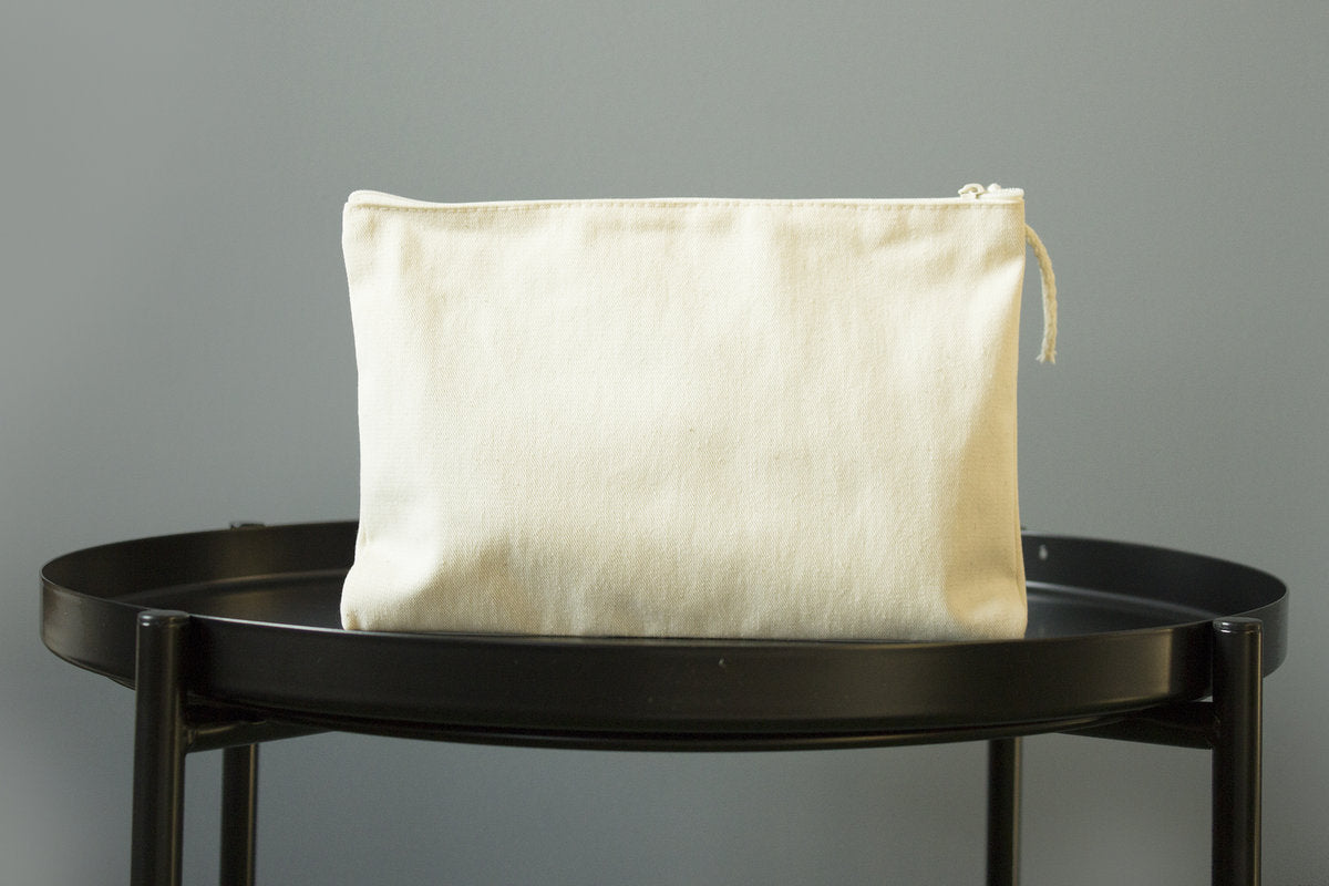 Ökologische Kosmetiktasche ECRU