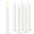 WEISSE Kerze 6 Stk.
