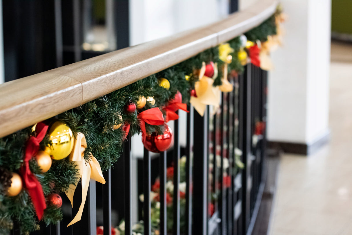 Grüne Weihnachtsbaumgirlande 100 cm