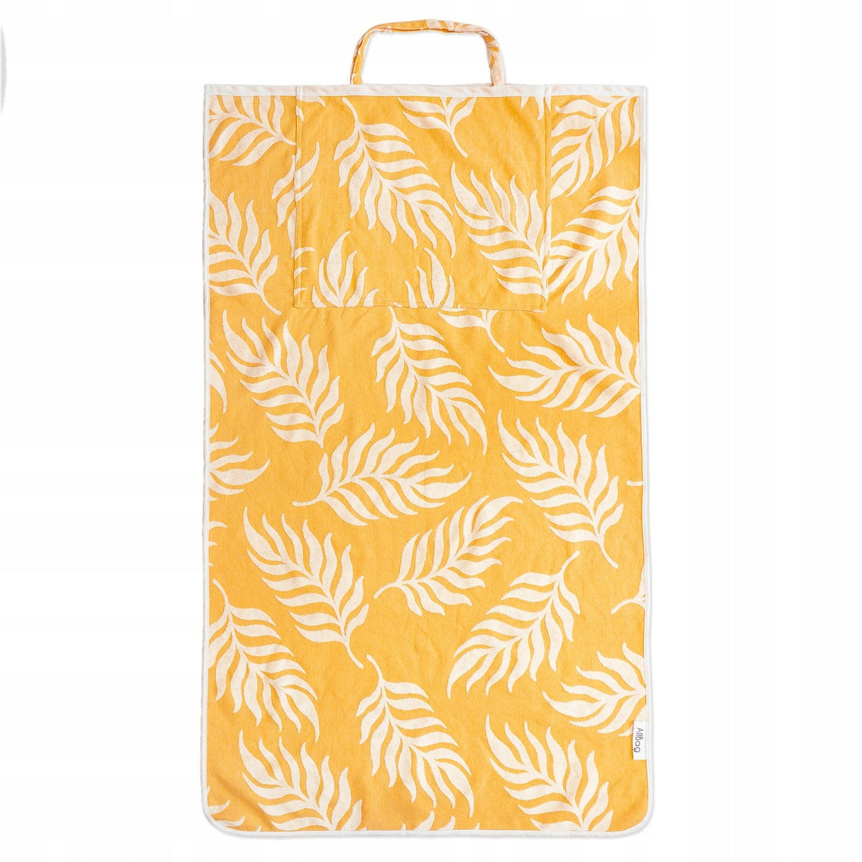 2in1 Handtuch-Tasche Orange 87x150 cm