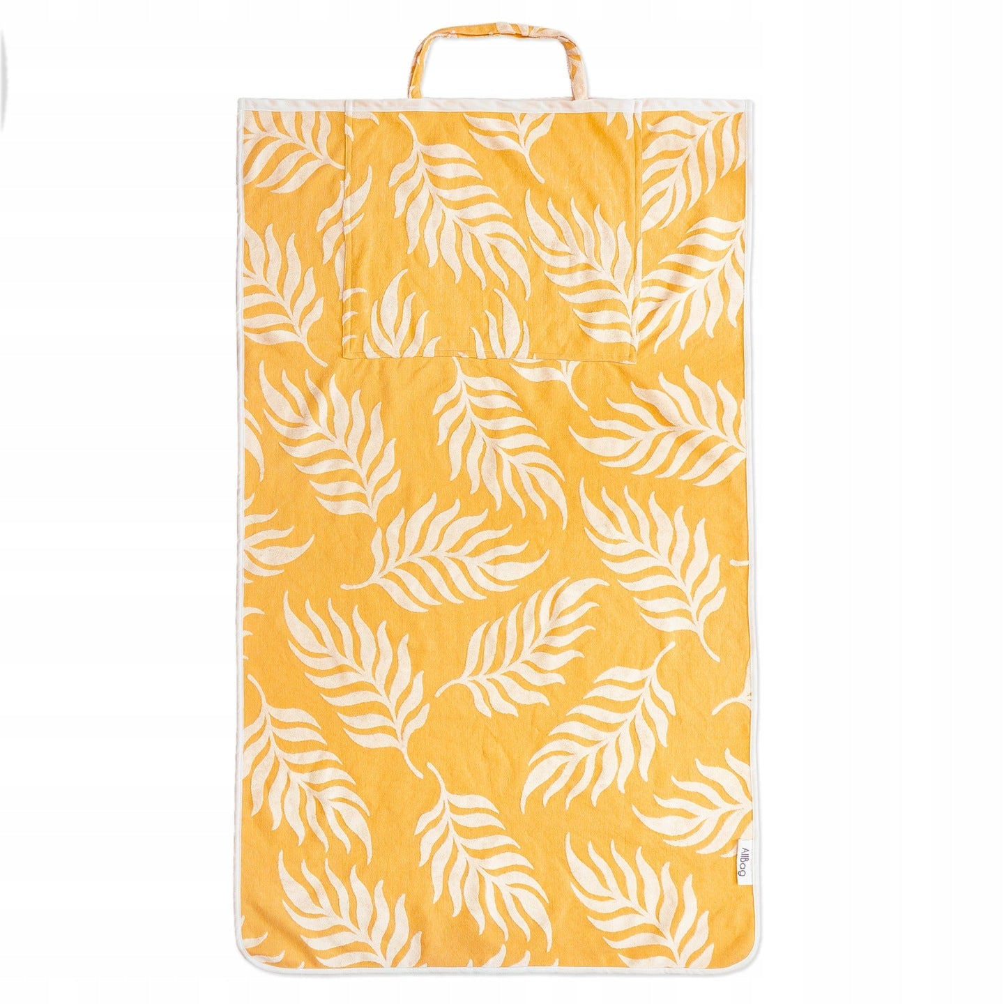 2in1 Handtuch-Tasche Orange 87x150 cm