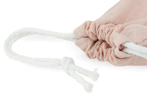 Baumwollsack Puderrosa 15x20 cm