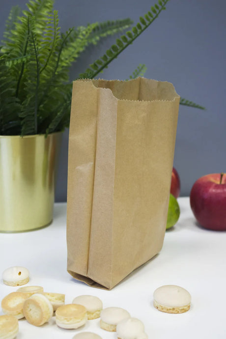 Papiertüten ohne Griff 180x340mm Braune 1000 Stück