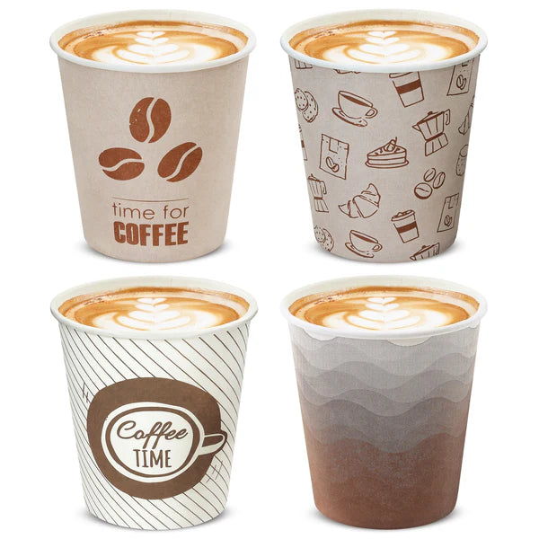 Pappbecher ABSTRACT Set 250ml 100Stk.