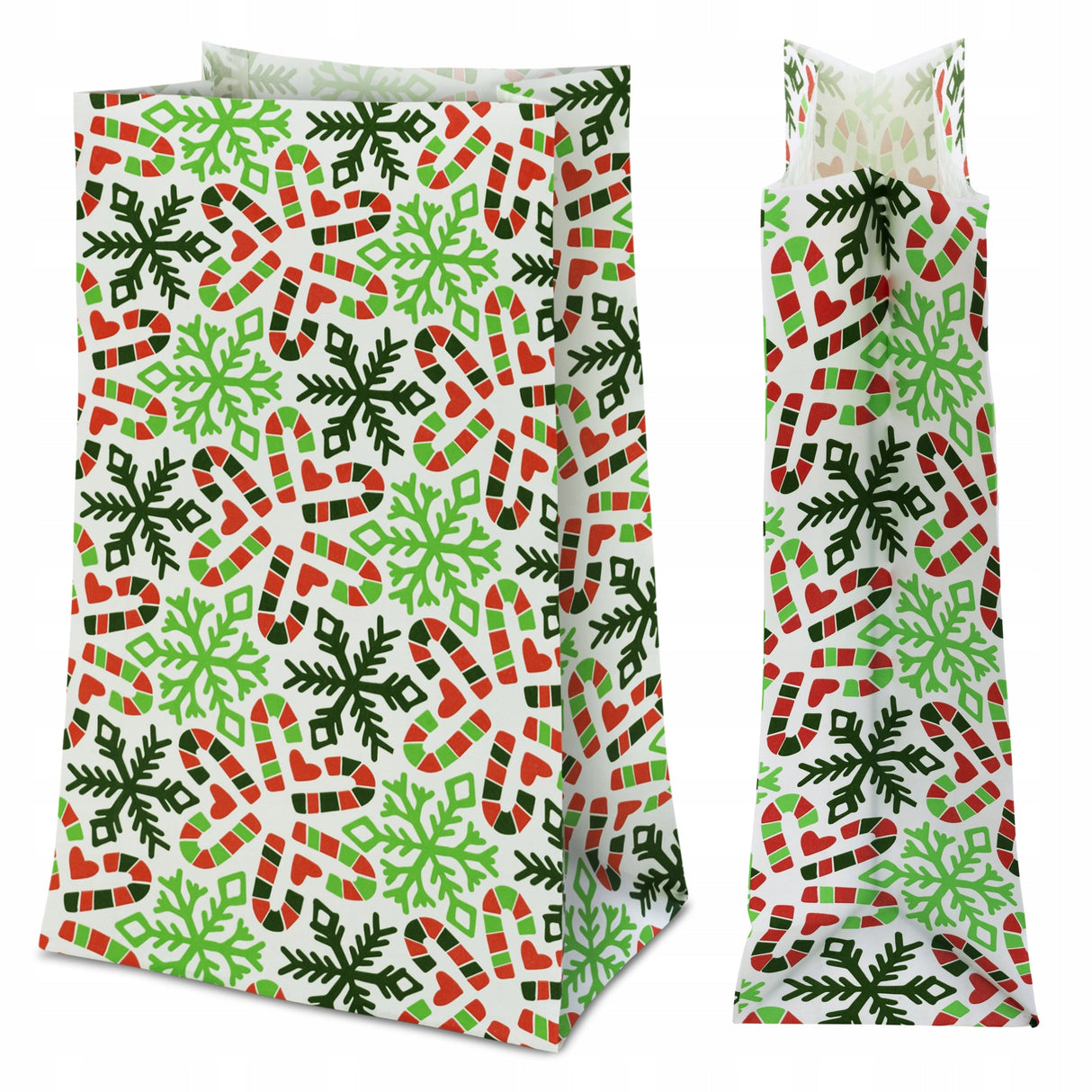 Blockpapiertüte 160x80x270mm 5St