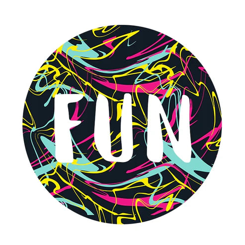 Selbstklebende dekorative Aufkleber FUN 10 Stück